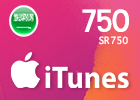App Store & iTunes Gift Card - KSA 750 [SAR]