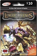 $10 League of Legends Game Card [NA Server]