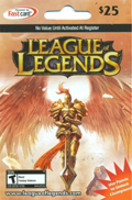 $25 League of Legends Game Card [NA Server]