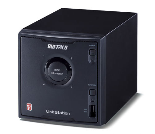 LinkStation Pro Quad 8.0TB RAID 0-1-5-10 Network Storage