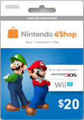 Nintendo switch eShop $20 US