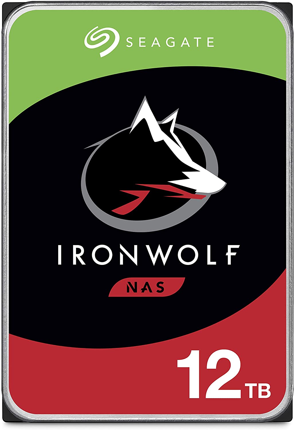 Seagate IronWolf 12TB NAS Internal Hard Drive HDD - ST12000VN0008