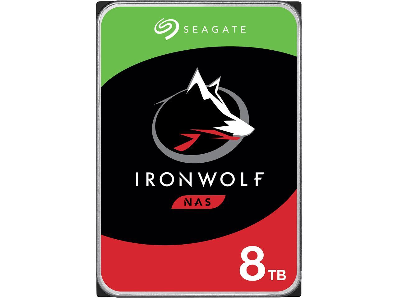 Seagate IronWolf 8TB NAS Hard Drive - ST8000VN004