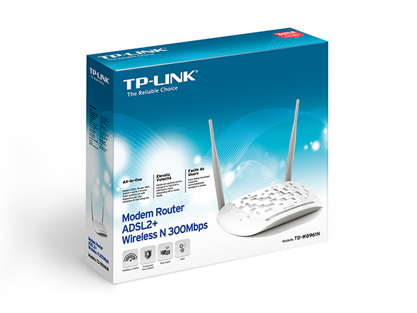 150Mbps Wireless N ADSL2+ Modem Router TD-W8950N