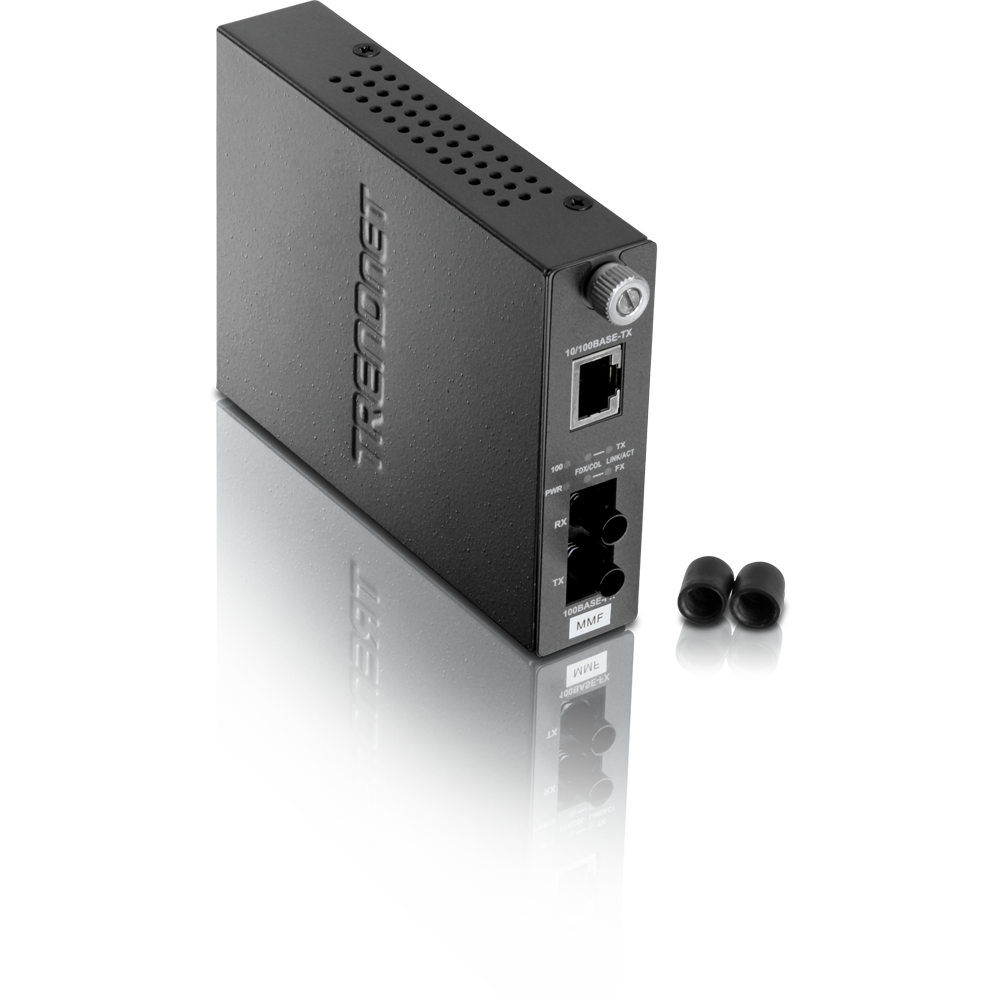 TFC-110MST 100Base-TX to 100Base-FX Multi Mode ST Fiber Converter (Version E1.0R)
