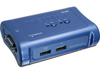 2-Port USB KVM Switch Kit - TK-207K