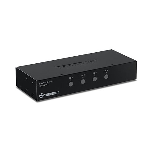 Trendnet 4 Port DVI KVM Switch TK-422DVK