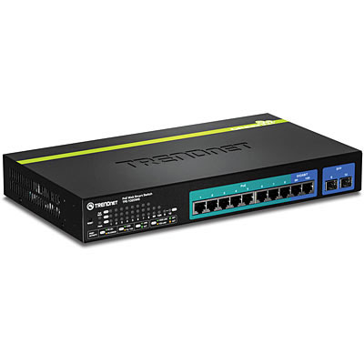  TPE-1020WS 10-Port Gigabit Web Smart PoE+ trendnet Switch