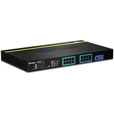 TPE-1620WS 16-Port Gigabit Web Smart PoE+ Trendnet Switch 