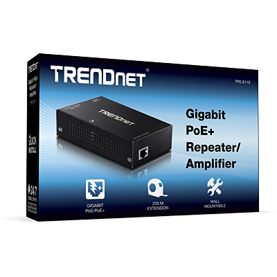  Gigabit PoE+ Repeater/Amplifier  TPE-E110 
