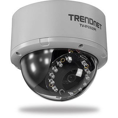 Trendnet TV-IP 262PI Megapixel HD PoE Day / Night Dome Network Camera