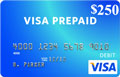 Visa Pre-Paid $250