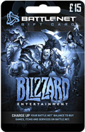 GBP15 Battle.net  Balance Gift Card (UK)