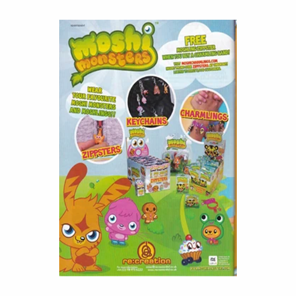 Moshi Monsters One Month Membership Card