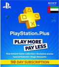 Playstation Plus 90 Days [Three Month UAE]