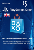 Sony - PlayStation Network Card £ 5 [UK] psn