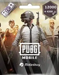 PUBG 12,000 + 4200 UC (GLOBAL) $200