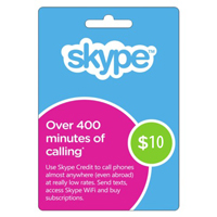 Skype $10