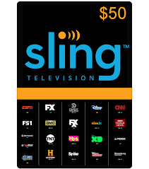 Sling Television - $50 Gift Card