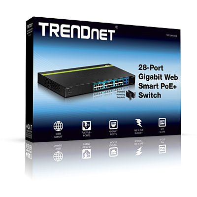 TPE-2840WS 28-Port Gigabit Web Smart PoE+ Switch (Version v2.5R)